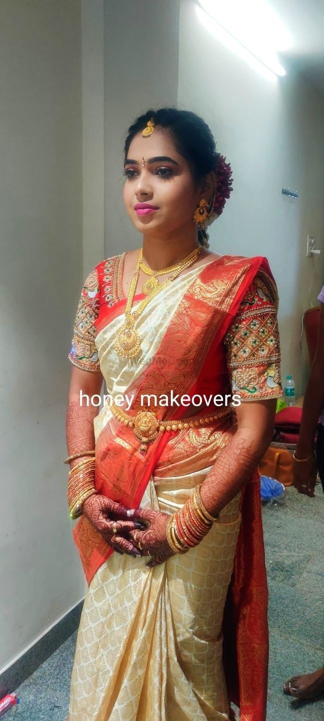 Photo From Bride Prathyusha Kalahastri - By Honey Makeovers