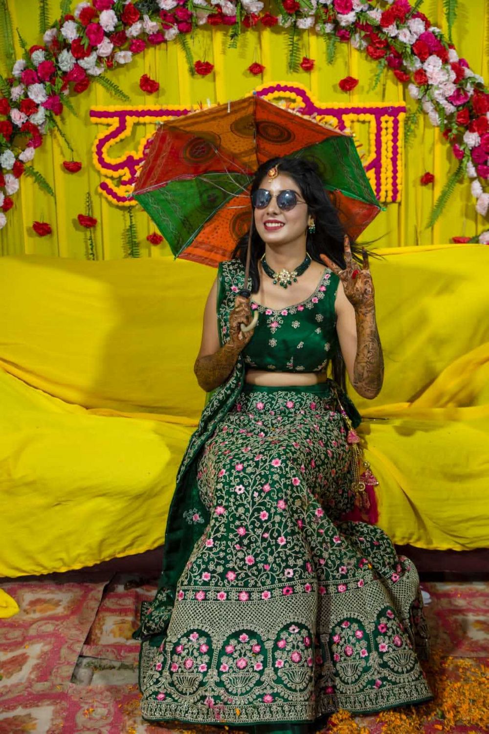 Photo From Mehndi Bride Rupam - By Makeover by Priya Singh