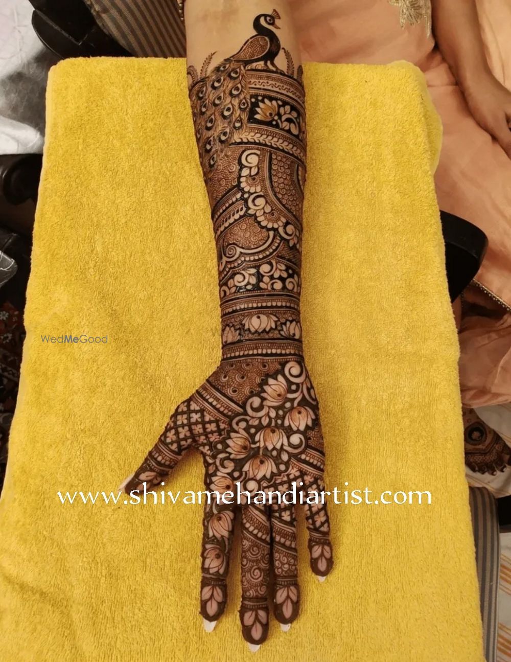 Photo From Mumbai City Mehndi Design Work - By Shivalaxmi Mehndi Agra