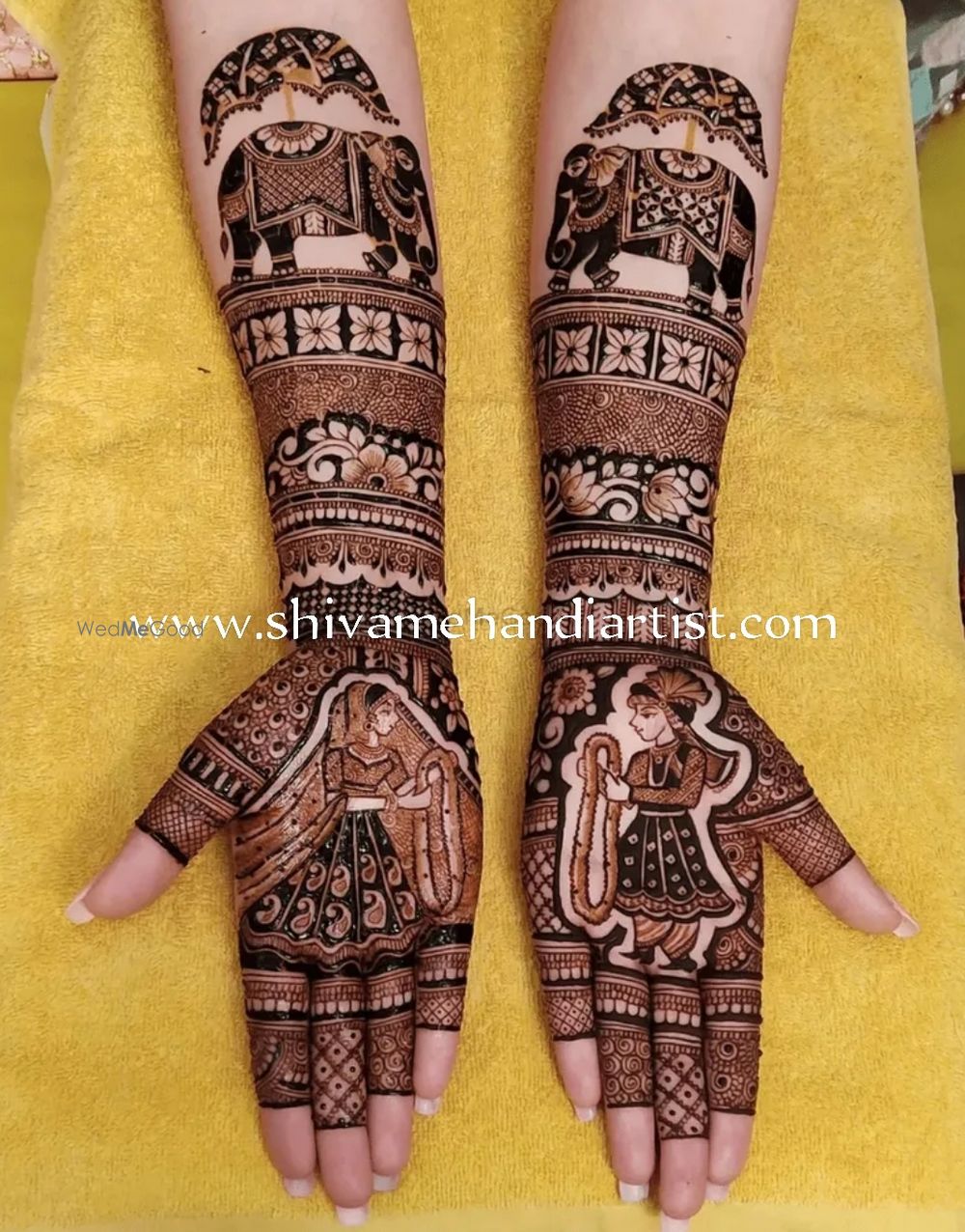 Photo From Mumbai City Mehndi Design Work - By Shivalaxmi Mehndi Agra