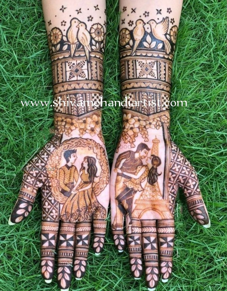 Photo From Mumbai City Mehndi Design Work - By Shivalaxmi Mehndi Agra