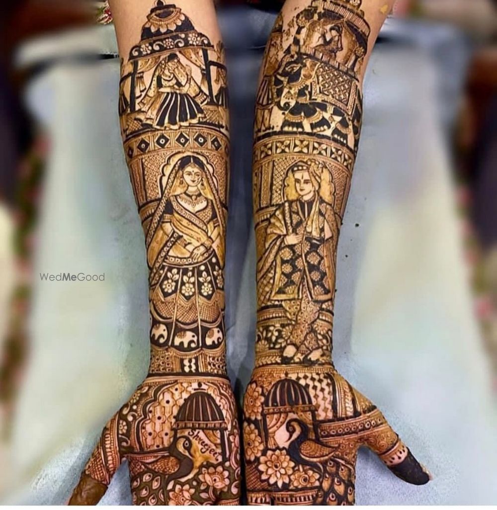 Photo From Latest Bridal Mehendi - By Shivam Mehandi Art