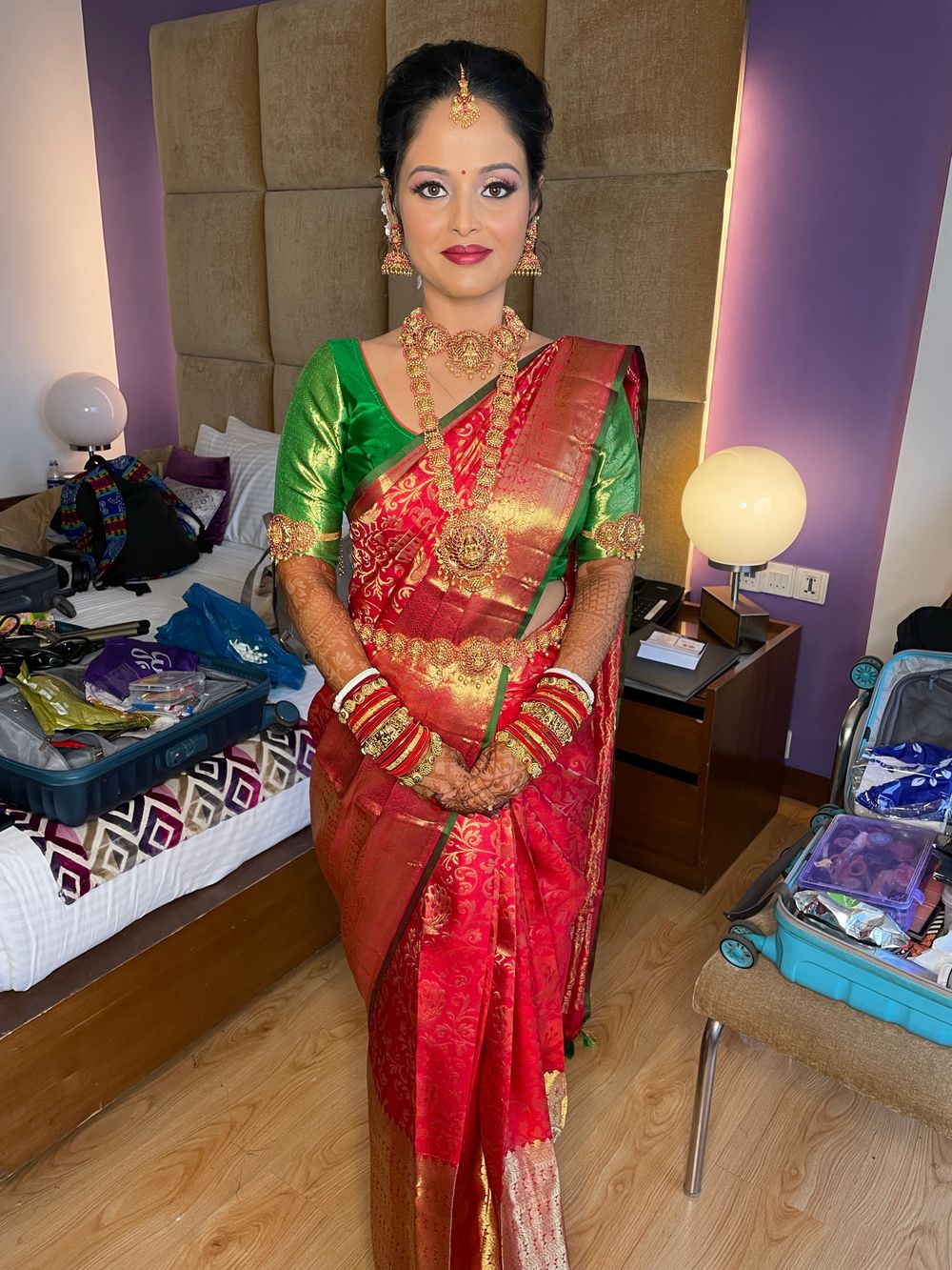 Photo From Sushmita wedding - By Sneha SK Makeovers