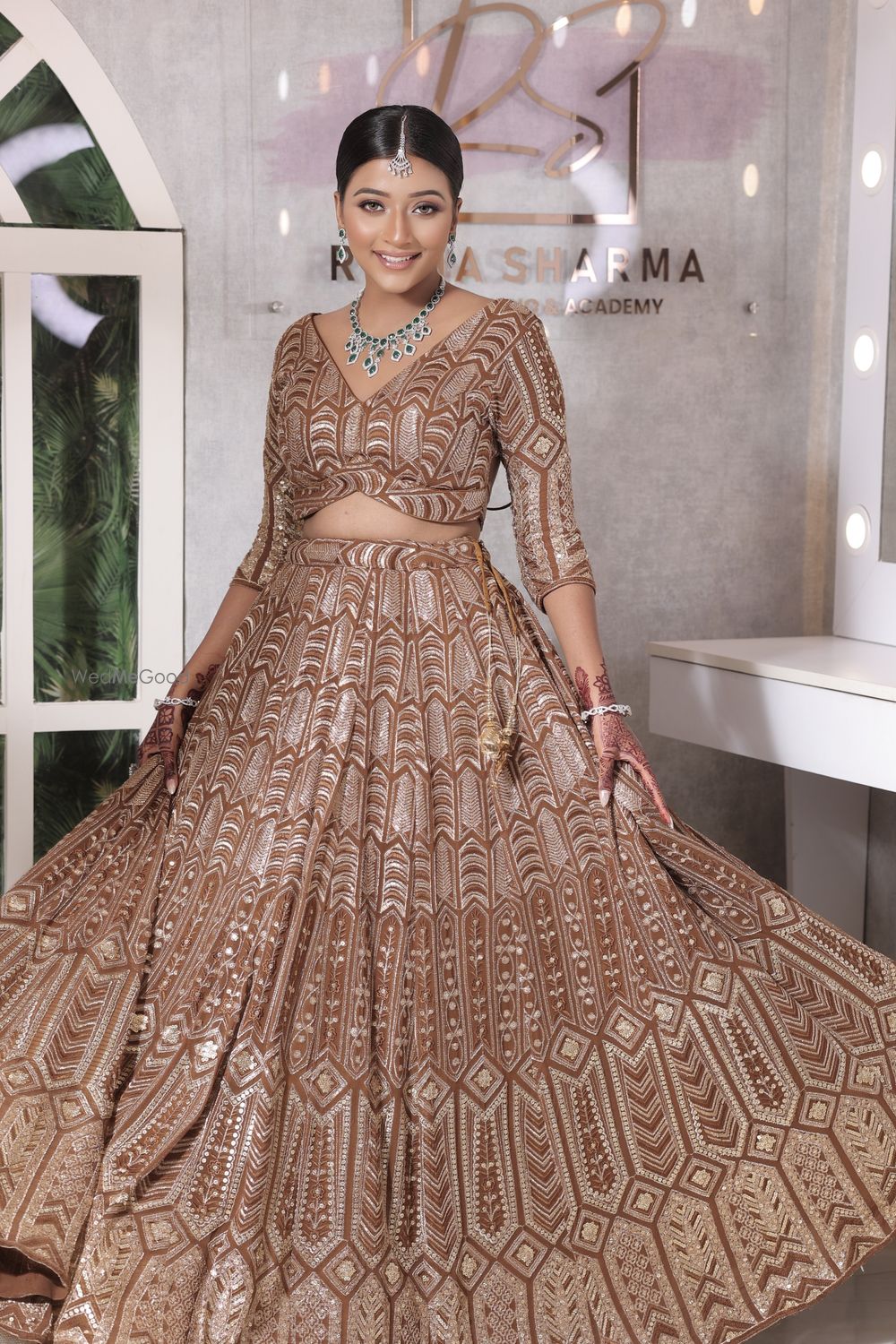 Photo From Dusky Beauty - By Richa Sharma Makeovers