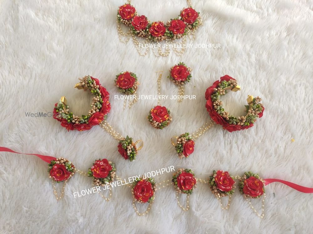 Photo From Bridal Floral Jewellery Set - By Flower Jewellery Jodhpur