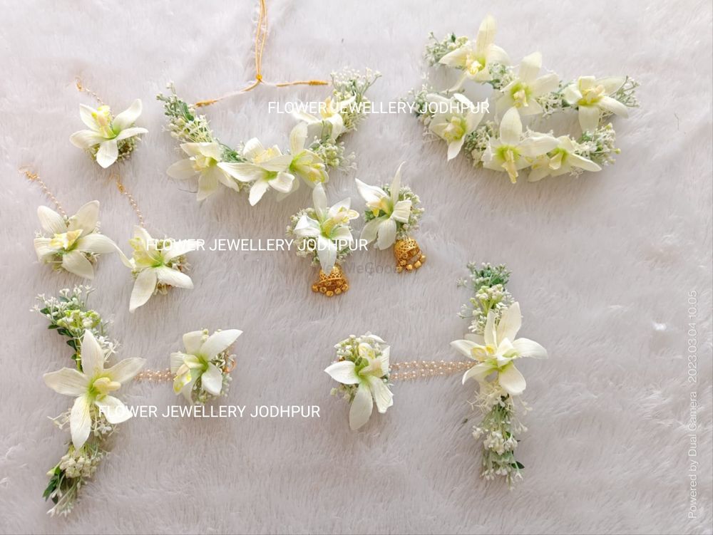 Photo From Bridal Floral Jewellery Set - By Flower Jewellery Jodhpur