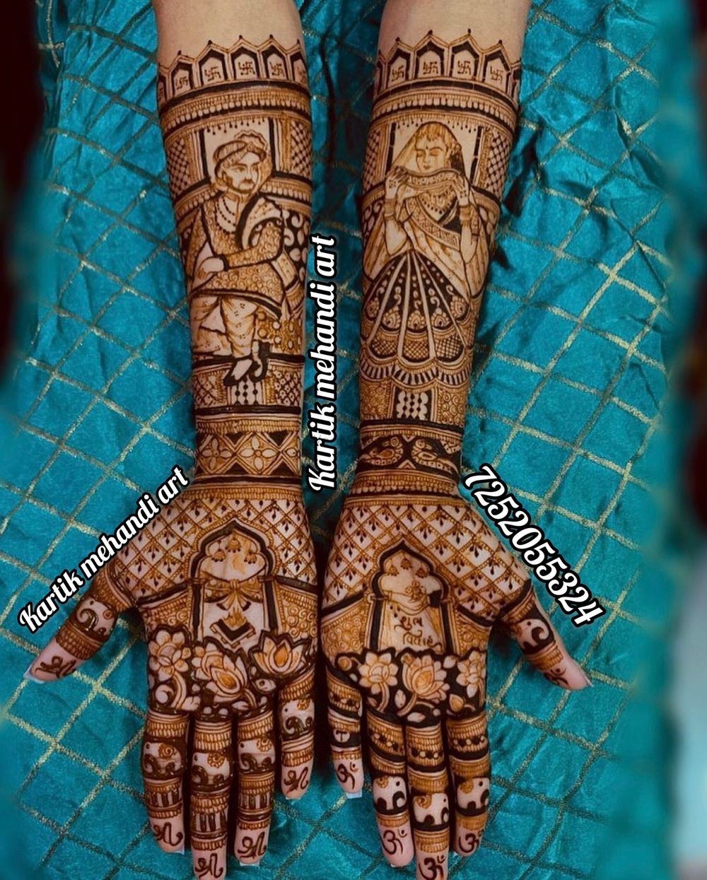 Photo From Bridal Mehandi  - By Kartik Mehndi Art