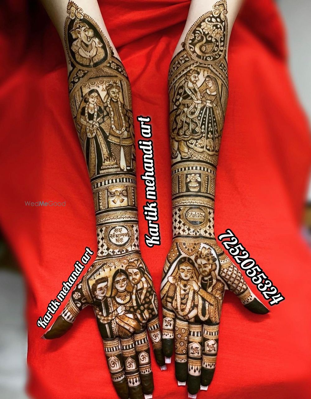 Photo From Bridal Mehandi  - By Kartik Mehndi Art