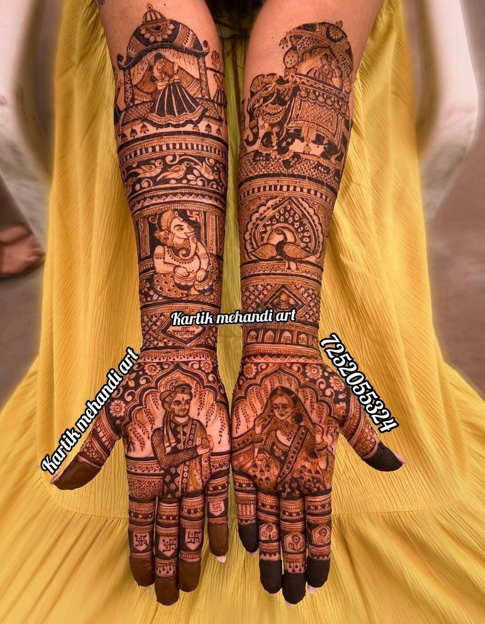 Photo From Bridal Mehandi  - By Kartik Mehndi Art