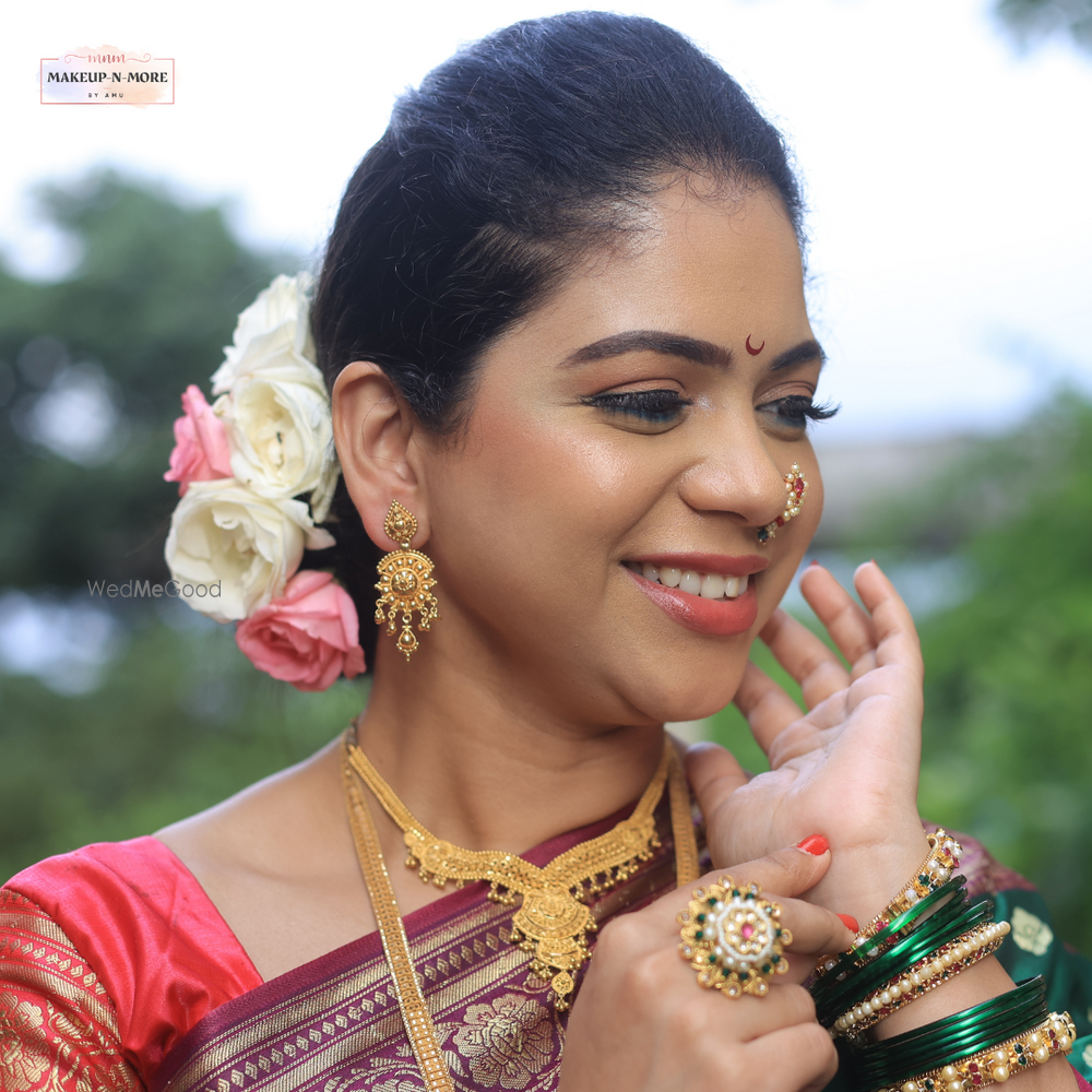 Photo From Engagement Saree Makeup Look - Borivali - MakeupnmorebyAmu - By Makeup N More By Amu