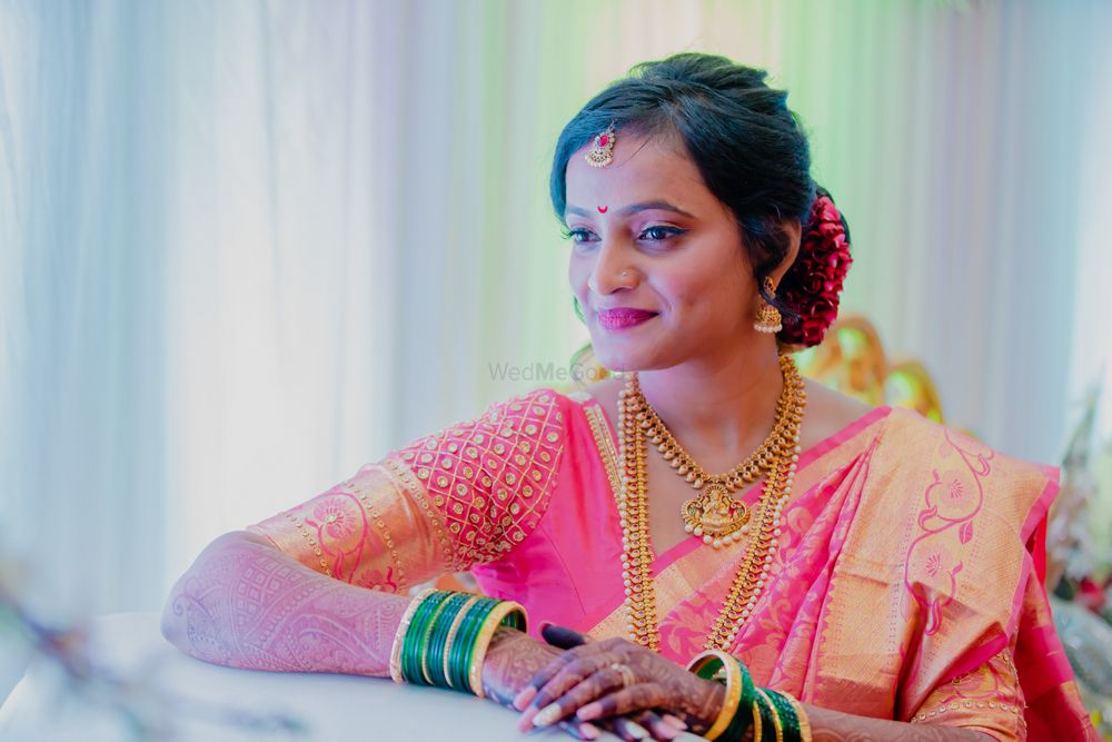 Photo From Shweta engagement - By Brushes and Palettes Makeup House