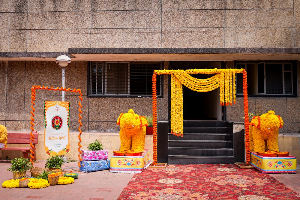 Photo From Ornob's Haldi - By Colours Events & Activation