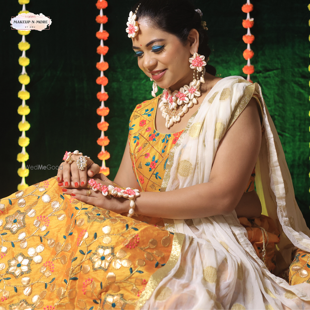 Photo From Haldi Makeup - Dahisar - MakeupnmorebyAmu - By Makeup N More By Amu