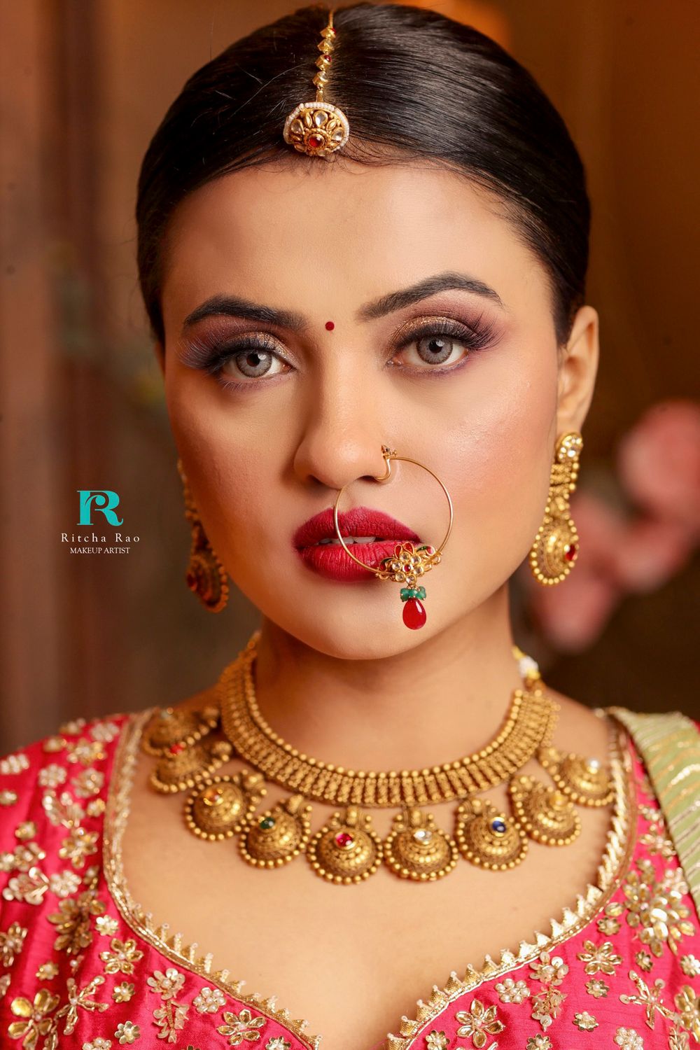 Photo From Ragini - Royal Reception Bride - By Ritcha Rao Makeup Artist