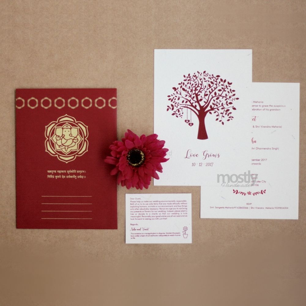 Photo From Plantable Seed Paper Invitations - By Mostly Handmade