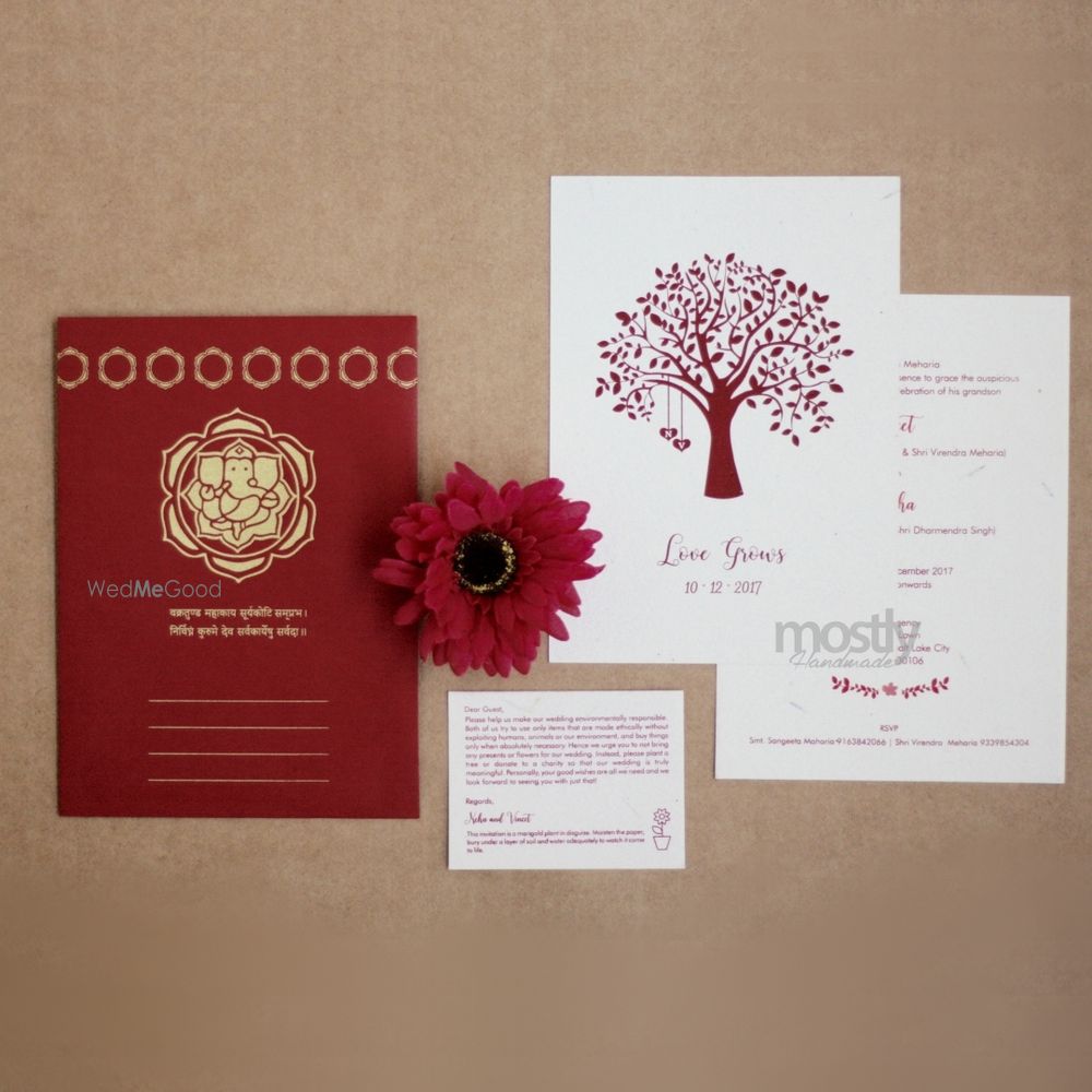 Photo From Plantable Seed Paper Invitations - By Mostly Handmade