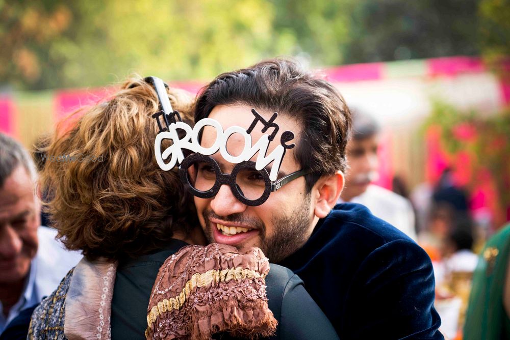 Photo of groom prop