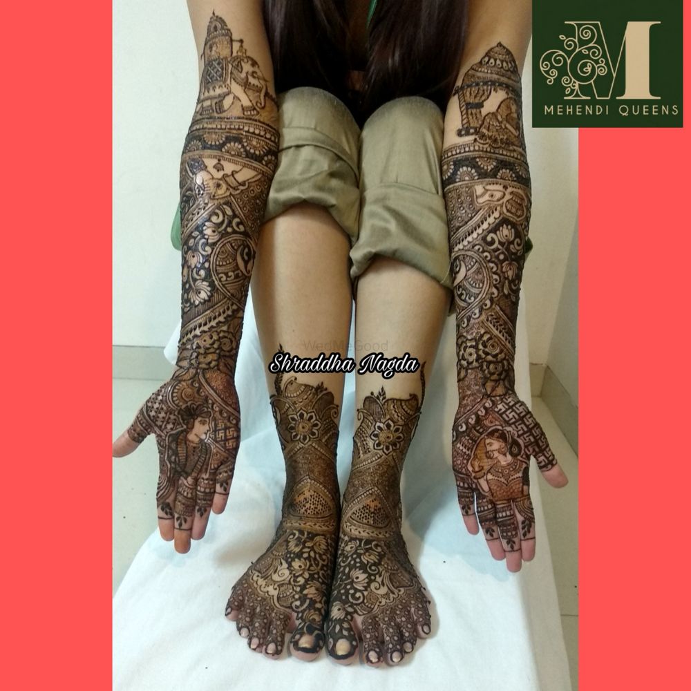 Photo From Bridal - By Mehendi Queens