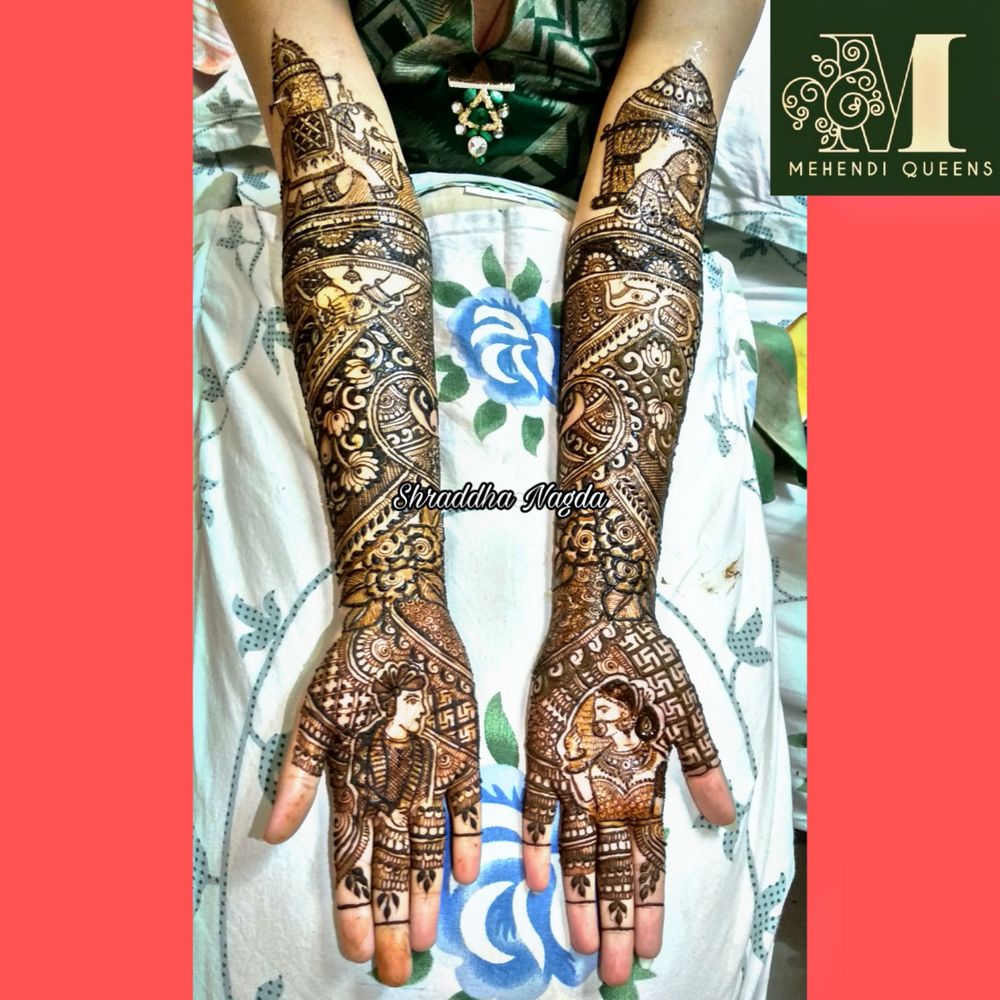 Photo From Bridal - By Mehendi Queens