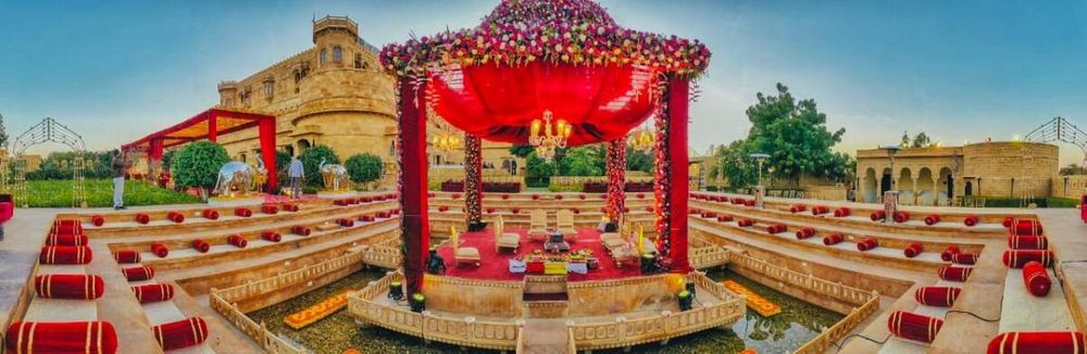 Photo From Hotel Suryagarh Jaisalmer wedding decor - By Chirag Events - Wedding Planning Company