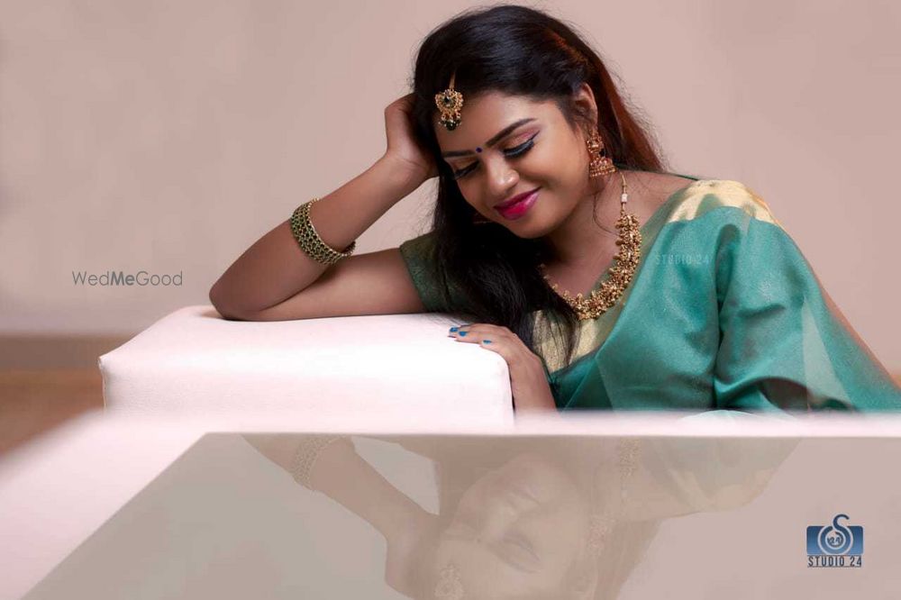 Photo From Model shoot with Puthiya thalaimurai new reader - Anandhi - By Bridal Makeup by Sharmilaa