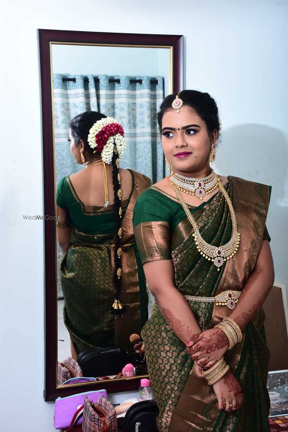 Photo From Mohana's Engagement - By Bridal Makeup by Sharmilaa