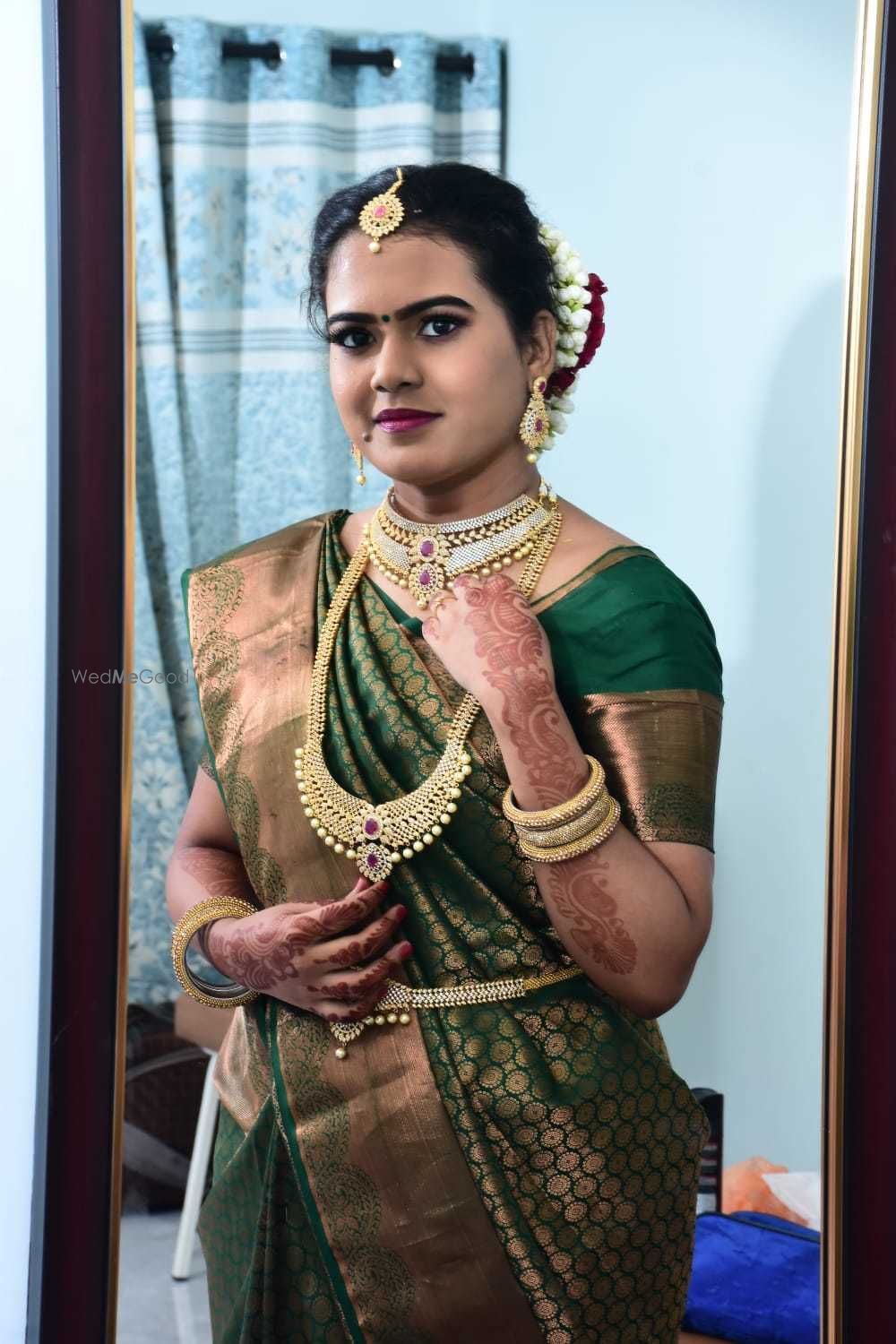 Photo From Mohana's Engagement - By Bridal Makeup by Sharmilaa