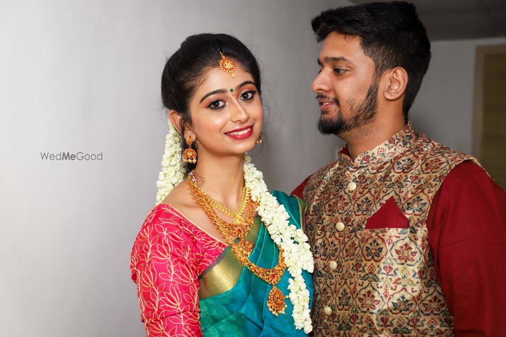 Photo From Swathi's Engagement - By Bridal Makeup by Sharmilaa