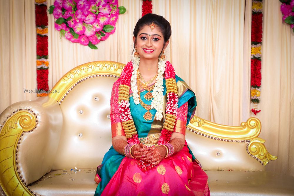 Photo From Swathi's Engagement - By Bridal Makeup by Sharmilaa