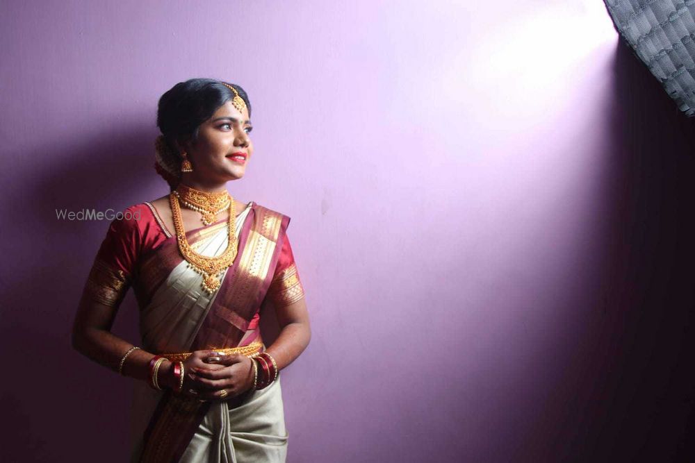 Photo From Nithyasree's Engagement - By Bridal Makeup by Sharmilaa