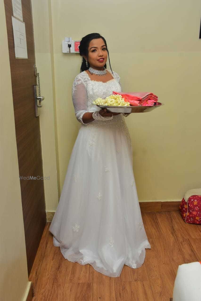 Photo From Mobi's Church wedding & Reception - By Bridal Makeup by Sharmilaa