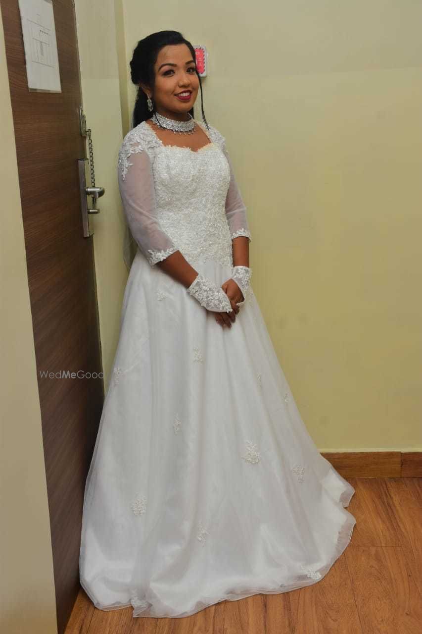 Photo From Mobi's Church wedding & Reception - By Bridal Makeup by Sharmilaa