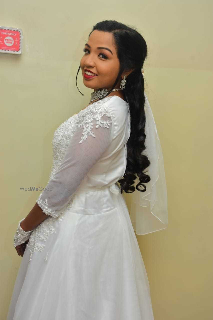 Photo From Mobi's Church wedding & Reception - By Bridal Makeup by Sharmilaa