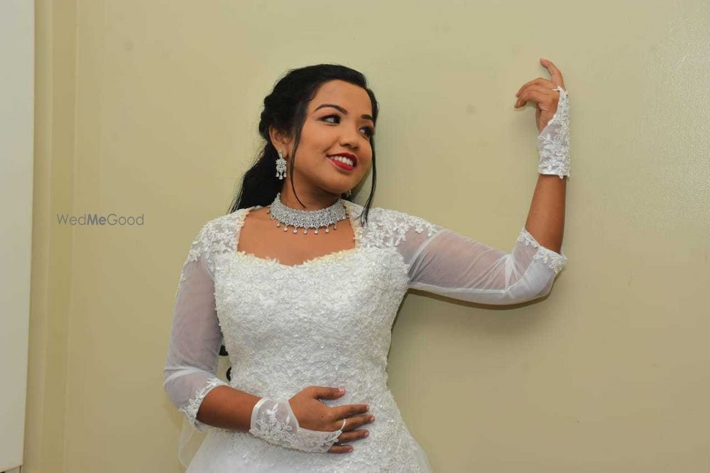 Photo From Mobi's Church wedding & Reception - By Bridal Makeup by Sharmilaa