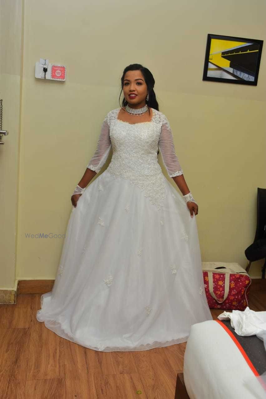 Photo From Mobi's Church wedding & Reception - By Bridal Makeup by Sharmilaa