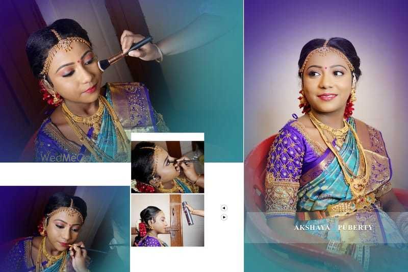 Photo From Akshaya's Half saree function - By Bridal Makeup by Sharmilaa