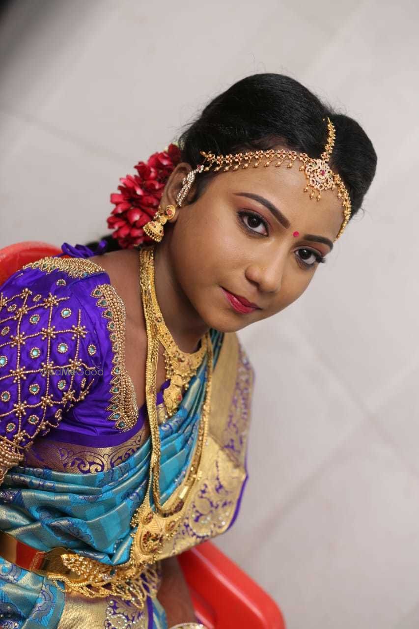 Photo From Akshaya's Half saree function - By Bridal Makeup by Sharmilaa