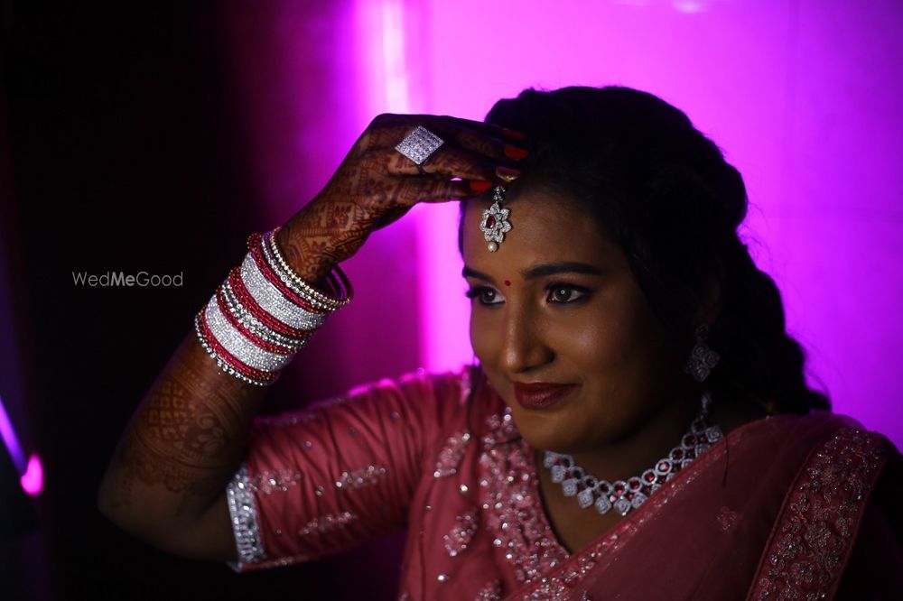 Photo From Anjana's Reception & kalyanam - By Bridal Makeup by Sharmilaa