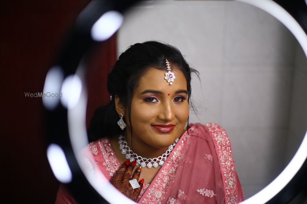 Photo From Anjana's Reception & kalyanam - By Bridal Makeup by Sharmilaa