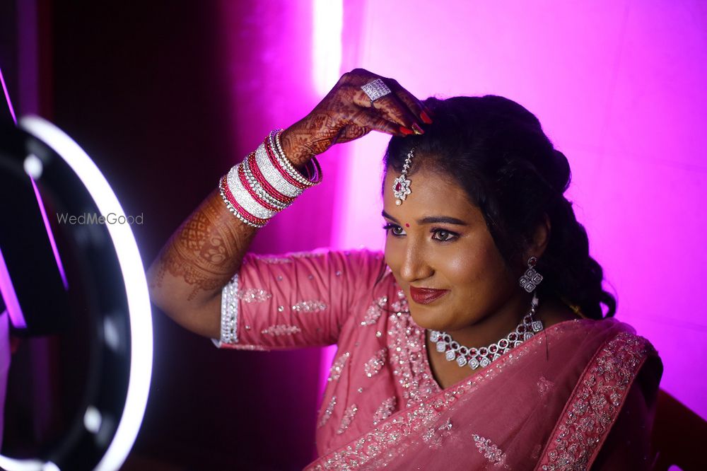 Photo From Anjana's Reception & kalyanam - By Bridal Makeup by Sharmilaa