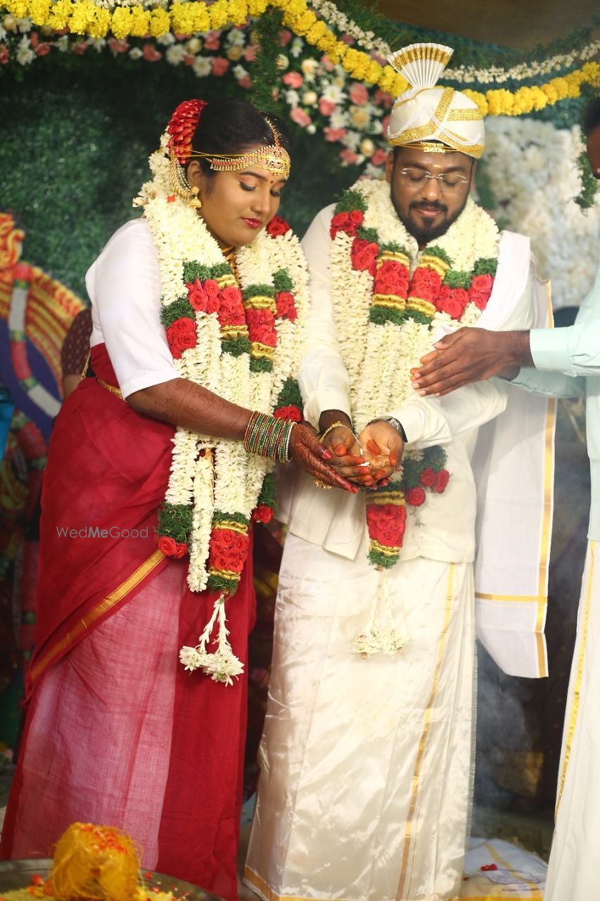 Photo From Anjana's Reception & kalyanam - By Bridal Makeup by Sharmilaa