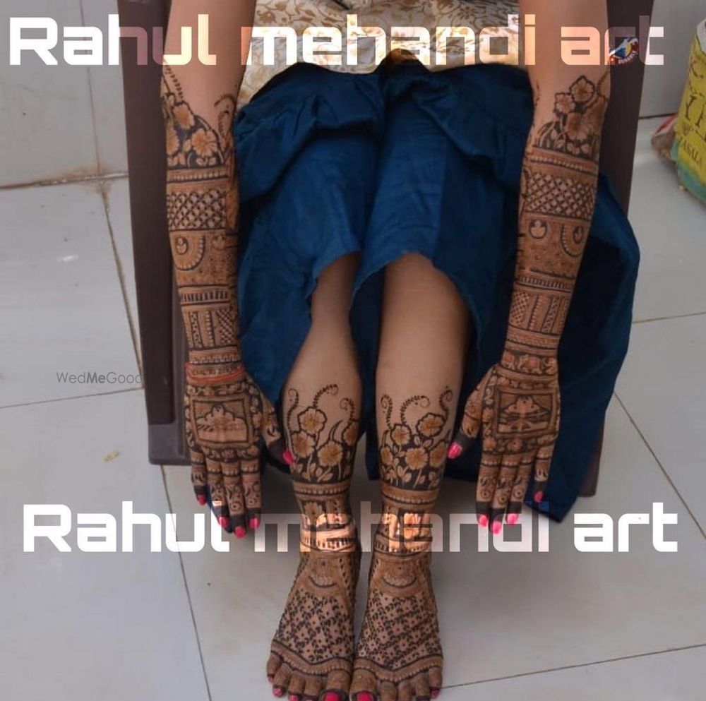 Photo From Bridal mehendi design 2023 - By Rahul Mehandi Art