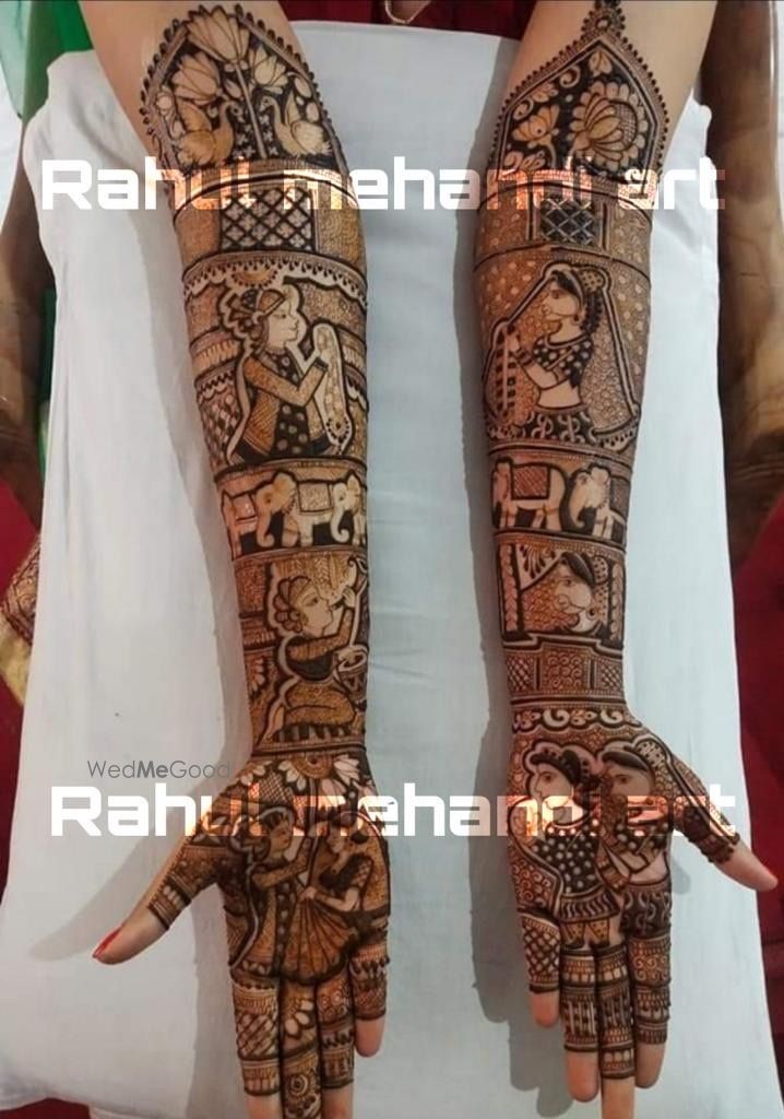 Photo From Bridal mehendi design 2023 - By Rahul Mehandi Art