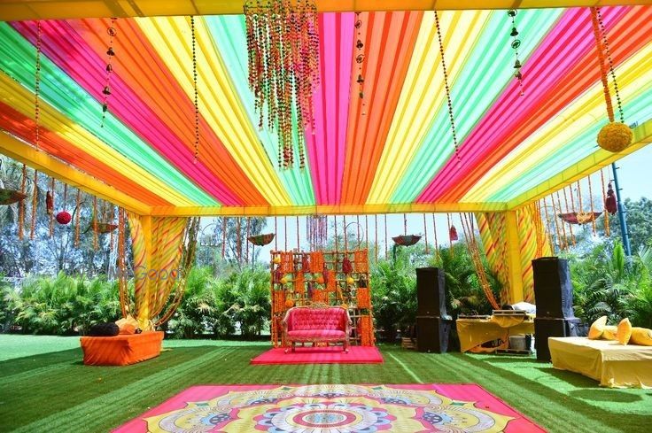 Photo From Haldi setup - By Infinity Event & Management