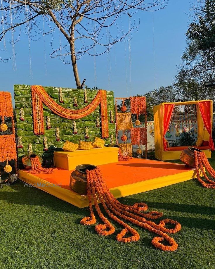 Photo From Haldi setup - By Infinity Event & Management