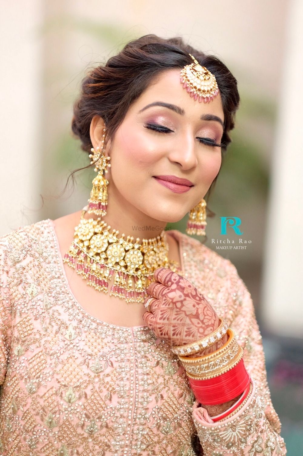 Photo From Navjot’s Bridal & Reception Makeup - By Ritcha Rao Makeup Artist