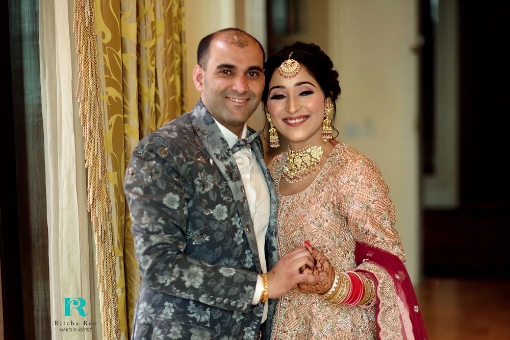 Photo From Navjot’s Bridal & Reception Makeup - By Ritcha Rao Makeup Artist