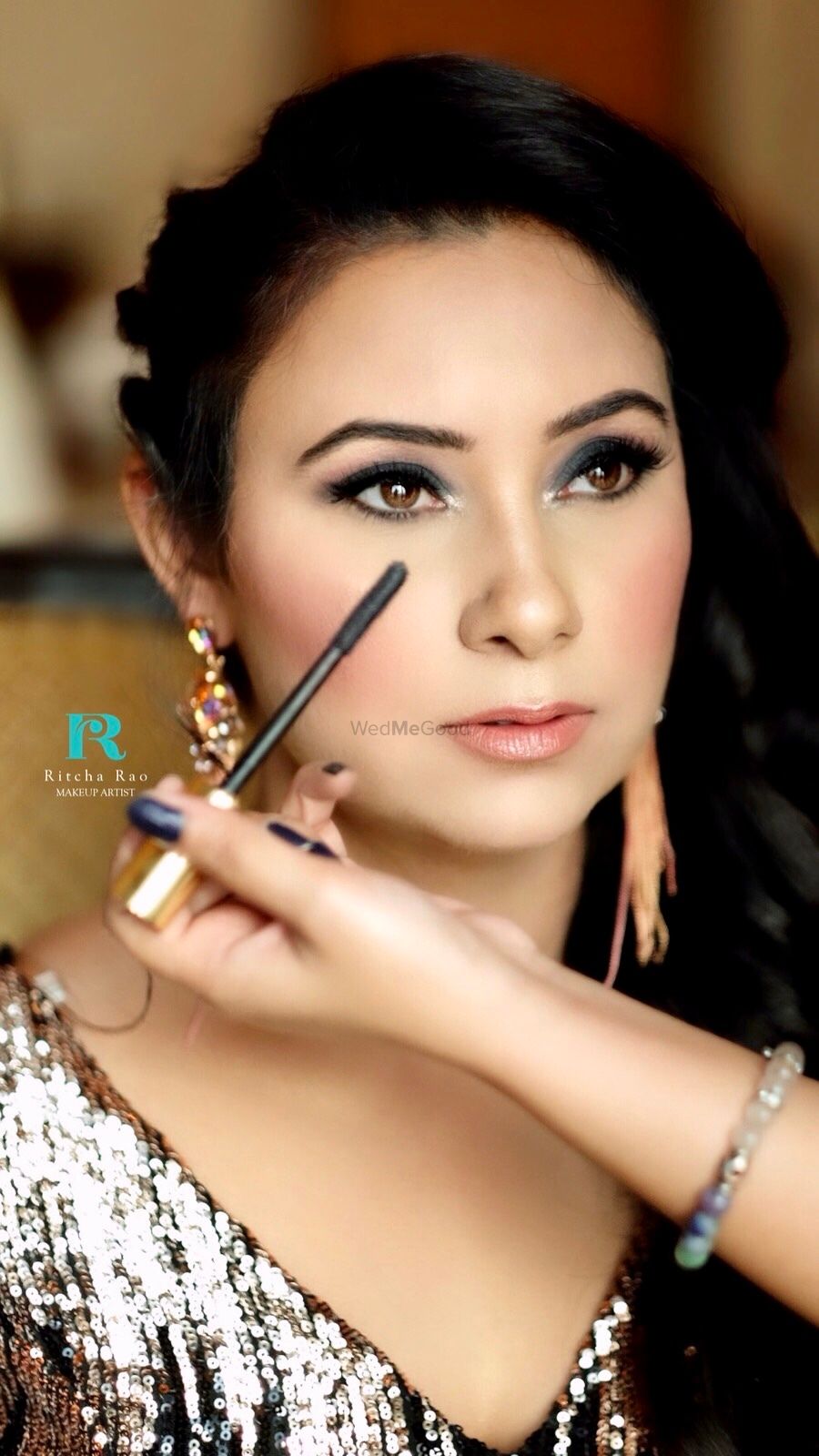 Photo From Raman’s Cocktail Look - By Ritcha Rao Makeup Artist