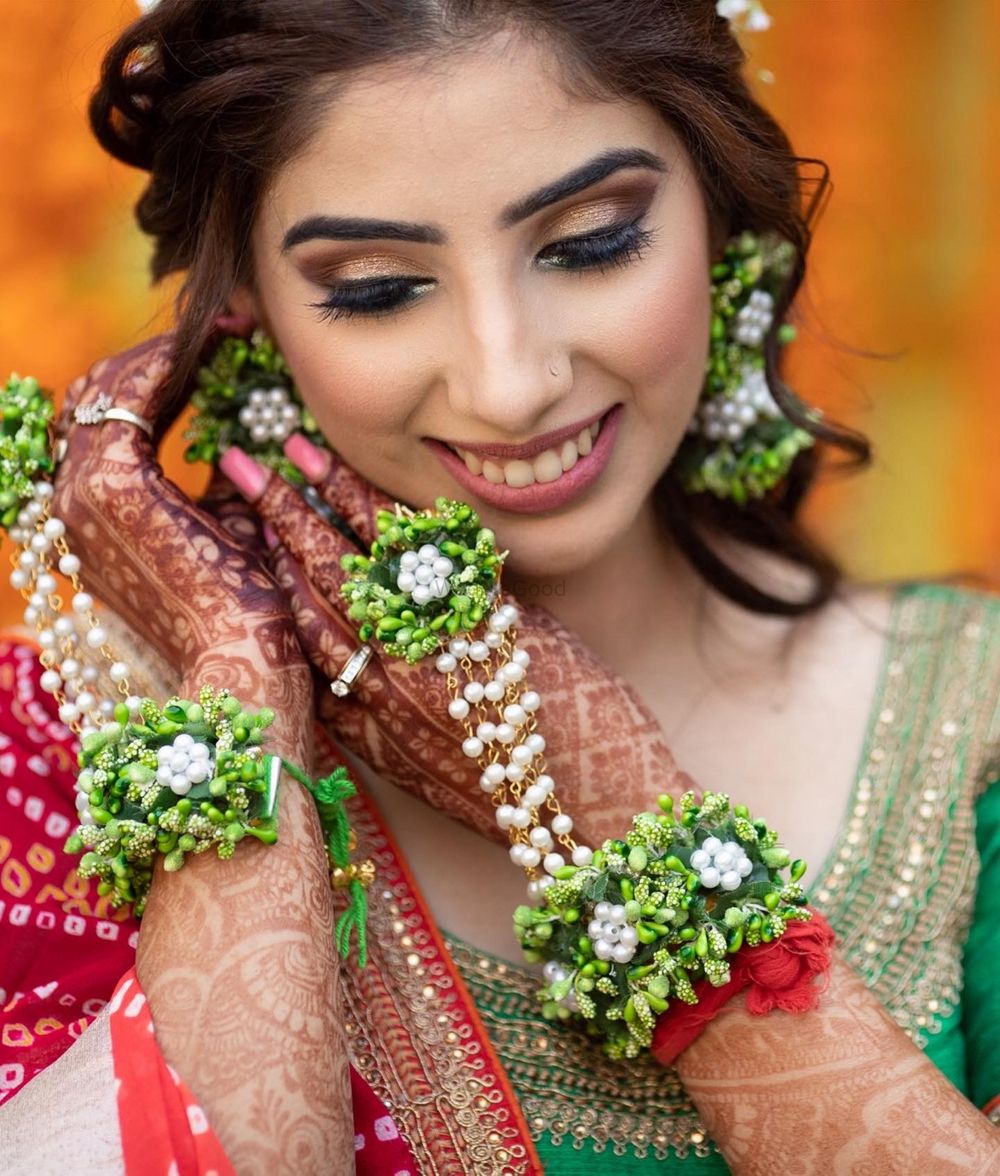 Photo From Nancy’s Mehendi Makeup - By Ritcha Rao Makeup Artist