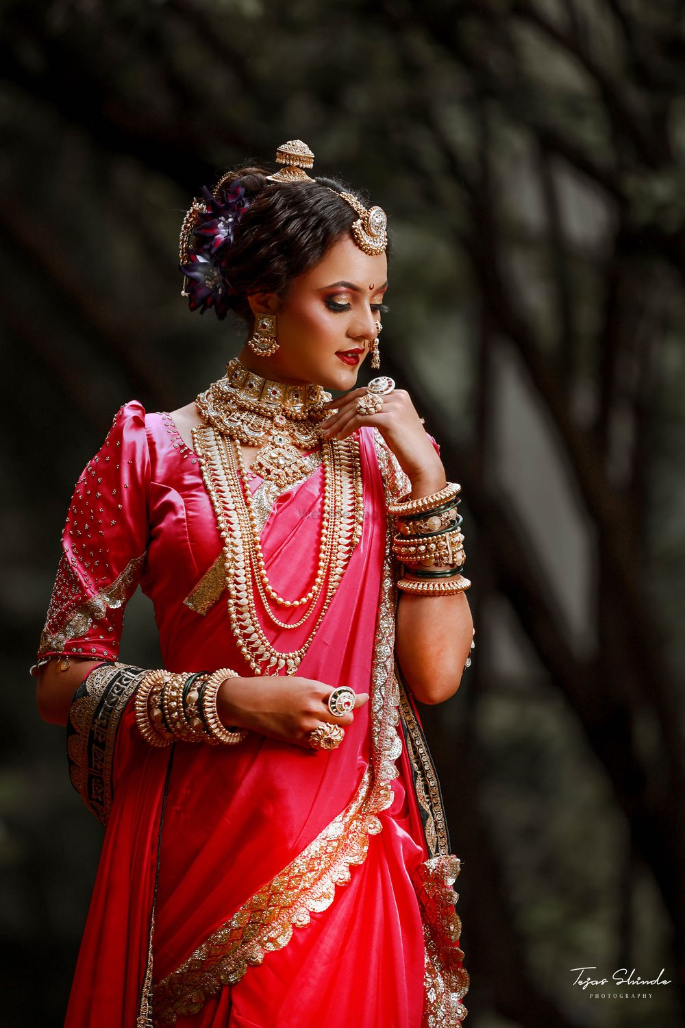 Photo From Bhagyashree in traditional  look - By Tejas Shinde Photography